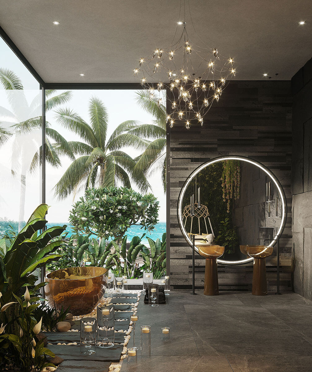 Projekt Wnętrz Apartament Marbella 2