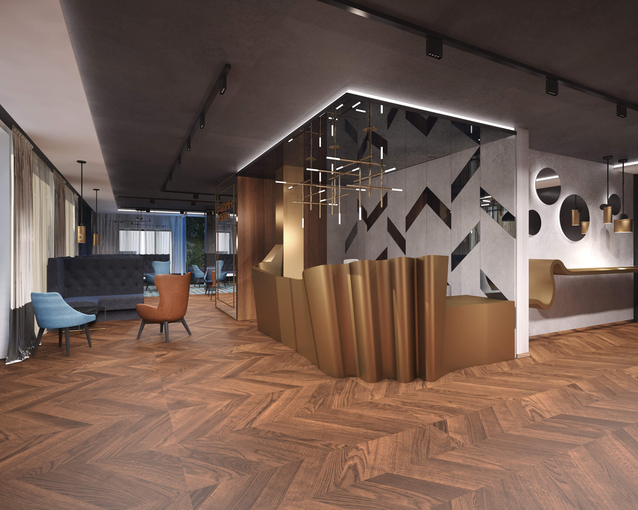 Projekt Wnętrz Hotel Comfort